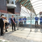 Le bassin du Centre Aquatique de l’Archipel  baptisé du nom de Joffrey Campins